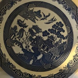 Churchill Blue Swallow Vintage dinner plate